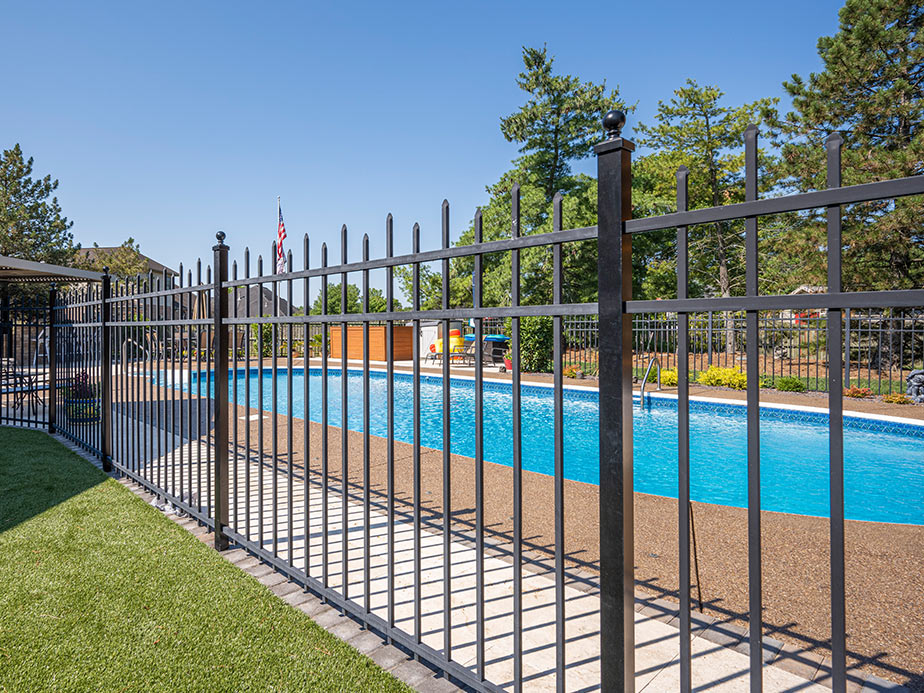 ornamental steel fence Columbia City Indiana
